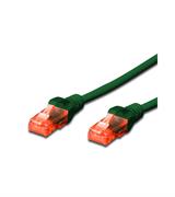 CAVO PATCH CAT 6 U/UTP RAME 0,5 MT VERDE AWG 26/7 CU