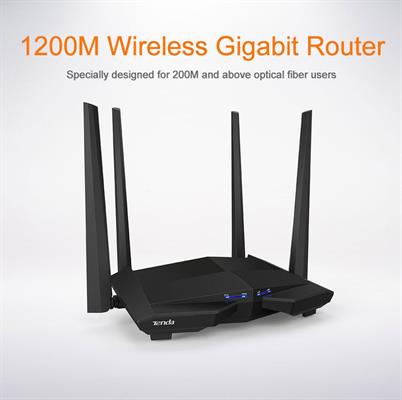 ROUTER TENDA AC10 WI-FI 5 AC1200 Dual Band Gigabit