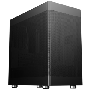 Case PROMESH 35B - Gaming Office Mini Tower mATX- Type-C- 2x